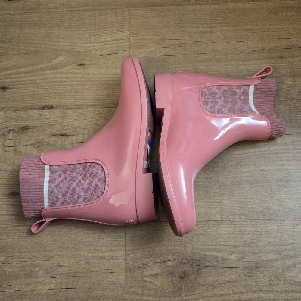 Coach Taffy Rubber Rain Bootie - Picture 7 of 13